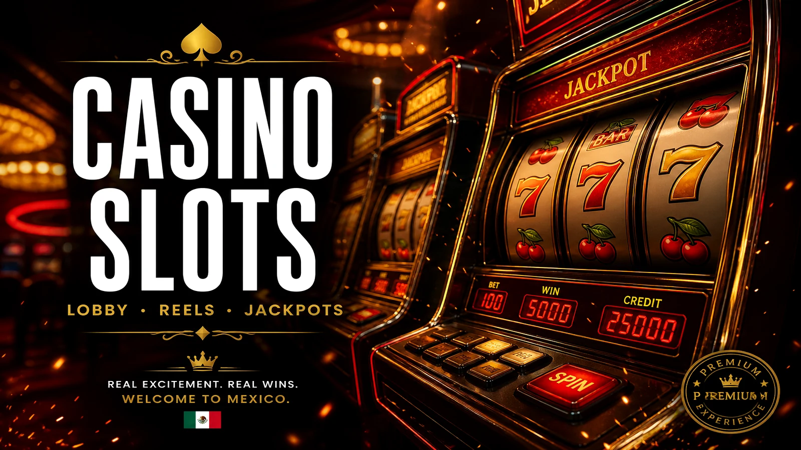 Caliente casino slots lobby
